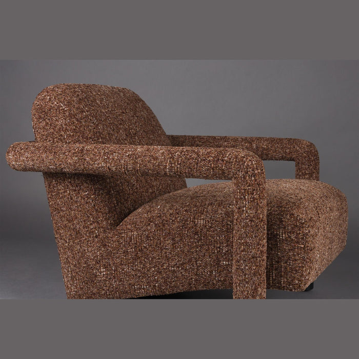 Fauteuil lounge tweed Kent