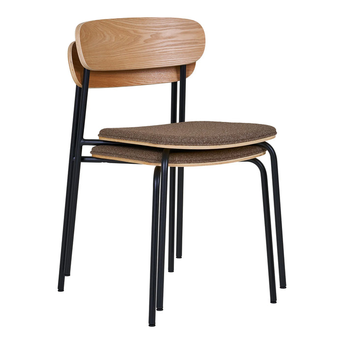 Chaise tissu et métal Asturia