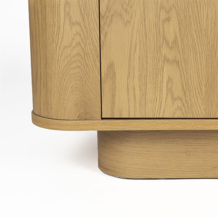 Buffet effet bois et aspect marbre Rima