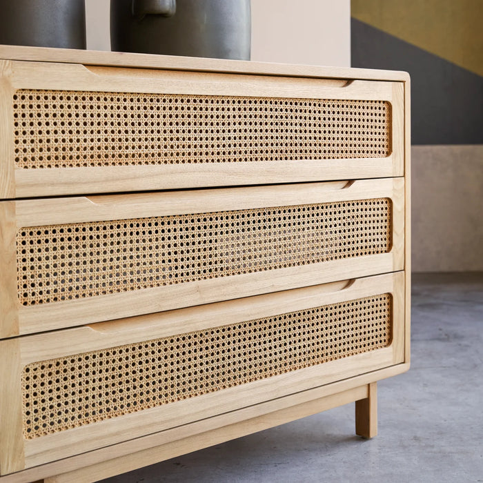 Commode orme massif cannage Luis - Tikamoon