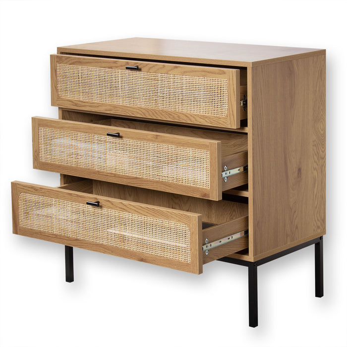 Péronne 3-drawer chest of drawers