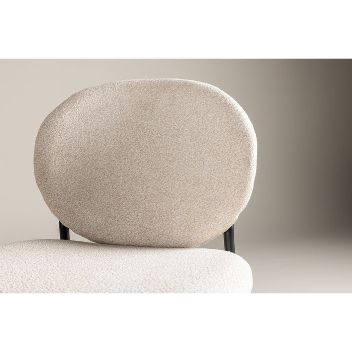 Chaise tissu et métal Vault