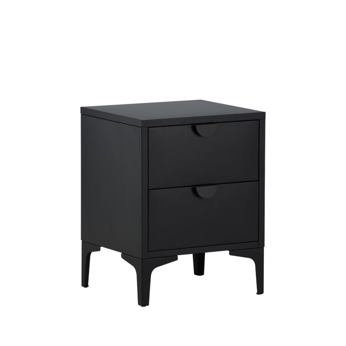 Table de chevet rotin et bois Piring
