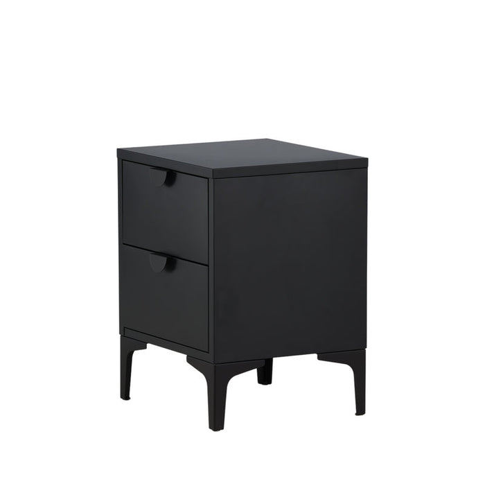 Table de chevet rotin et bois Piring