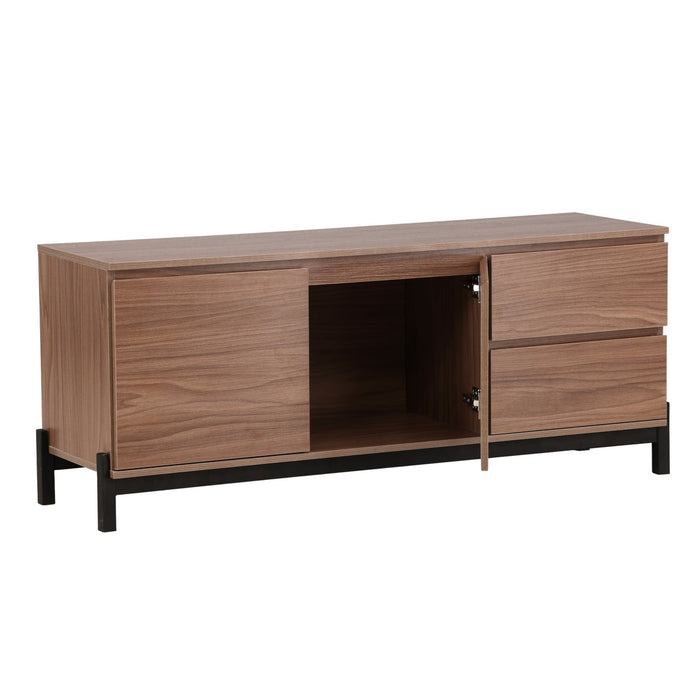 Buffet MDF et pieds acier Corpus