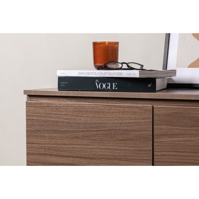 Buffet MDF et pieds acier Corpus