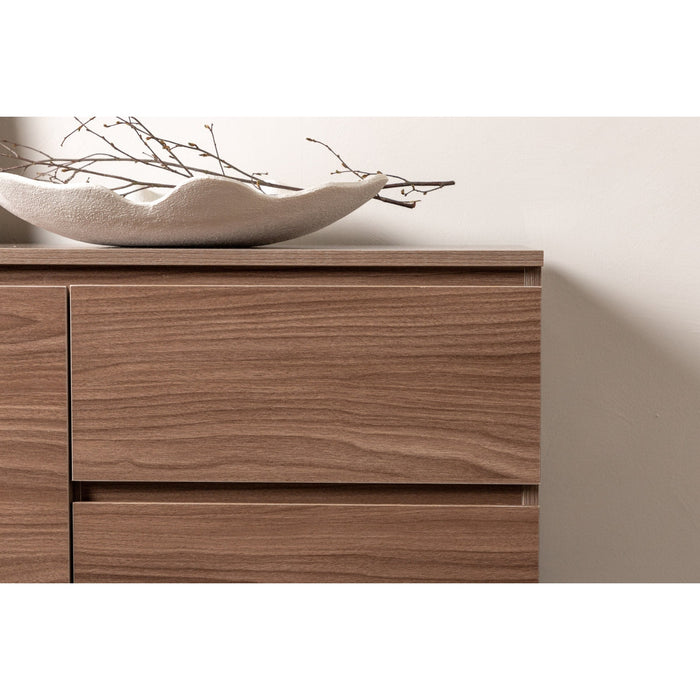 Buffet MDF et pieds acier Corpus