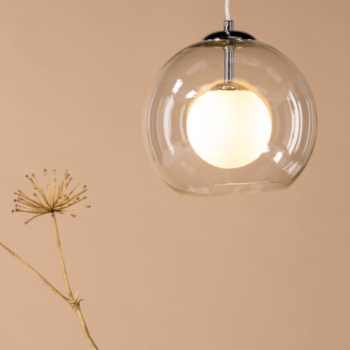 Suspension bambou et coton Roche