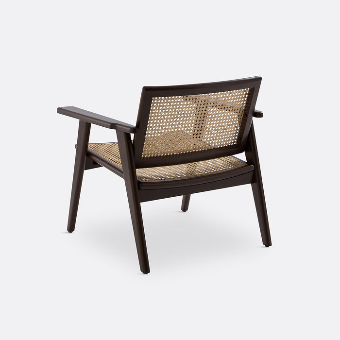 Fauteuil hêtre massif cannage Siran