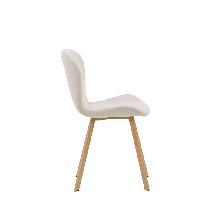 Chaise lin et bois Skara