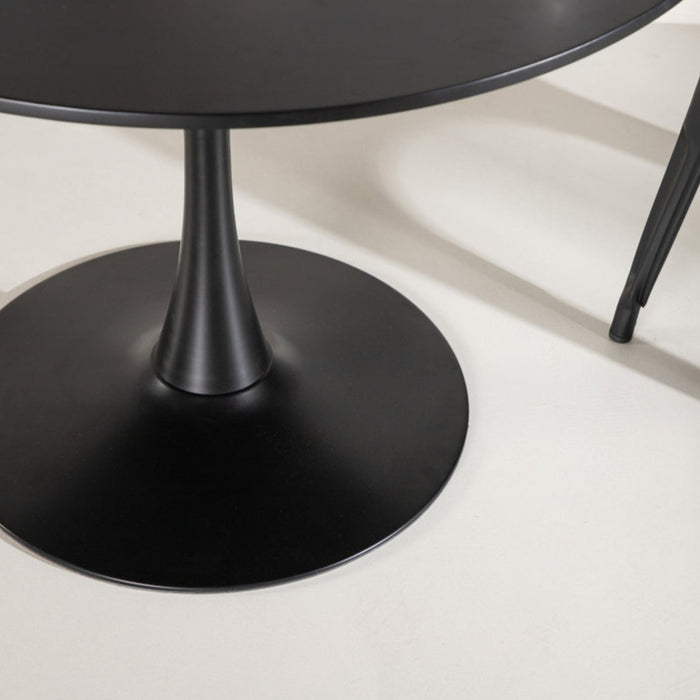 Table à manger ronde MDF Glade