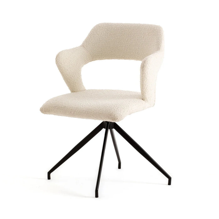 Chaise de bureau tissu bouclette Asyar - AM.PM