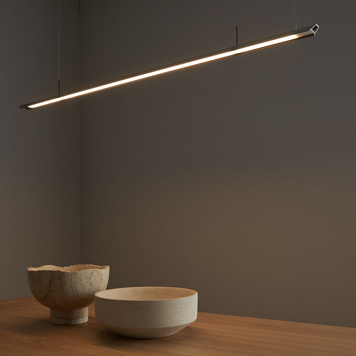 Suspension LED métal nickel satiné Filifi - AM.PM