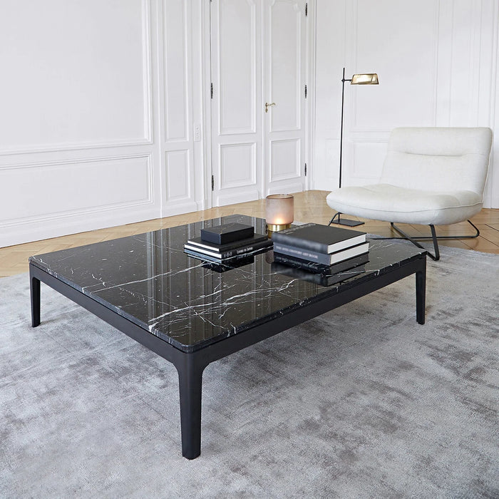 Table basse marbre noir Helda - AM.PM