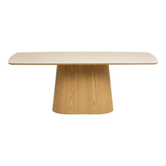 Table à manger bois et pierre Varde