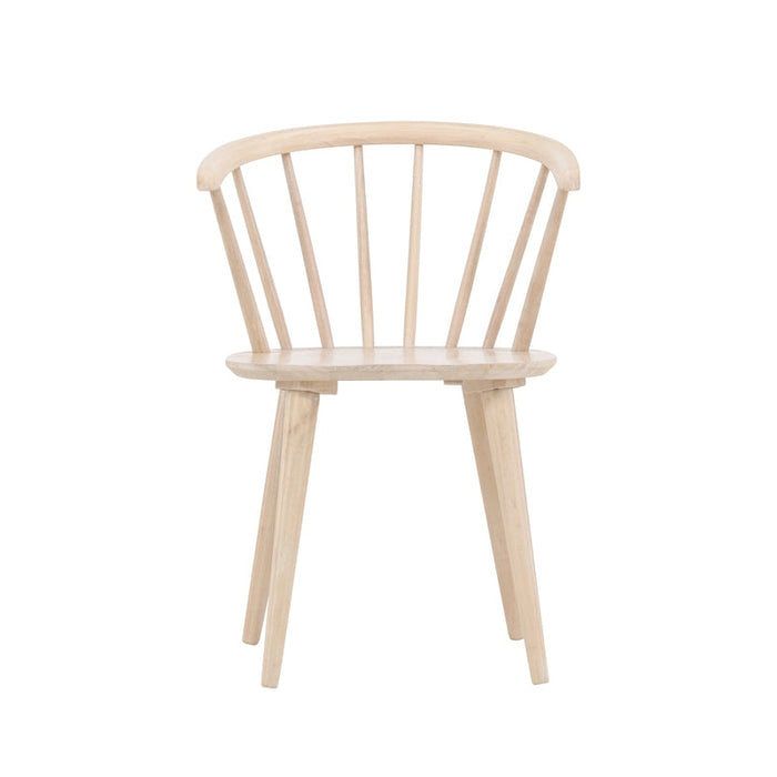 Chaise bois hévéa Bobby