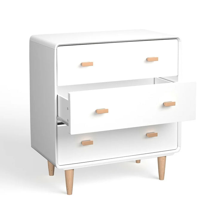 Commode 3 tiroirs bouleau et MDF Jimi