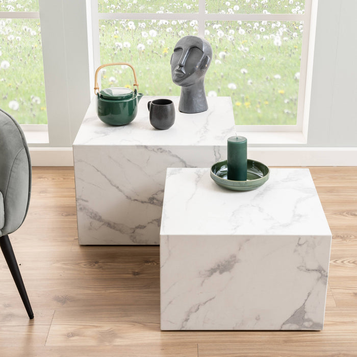 Lot de tables basses MDF Polina