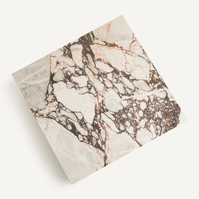 Table basse marbre bordeaux Caldera