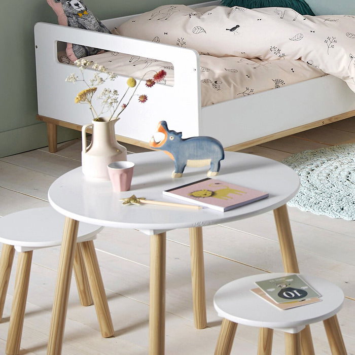 Table basse avec 2 tabourets Melya