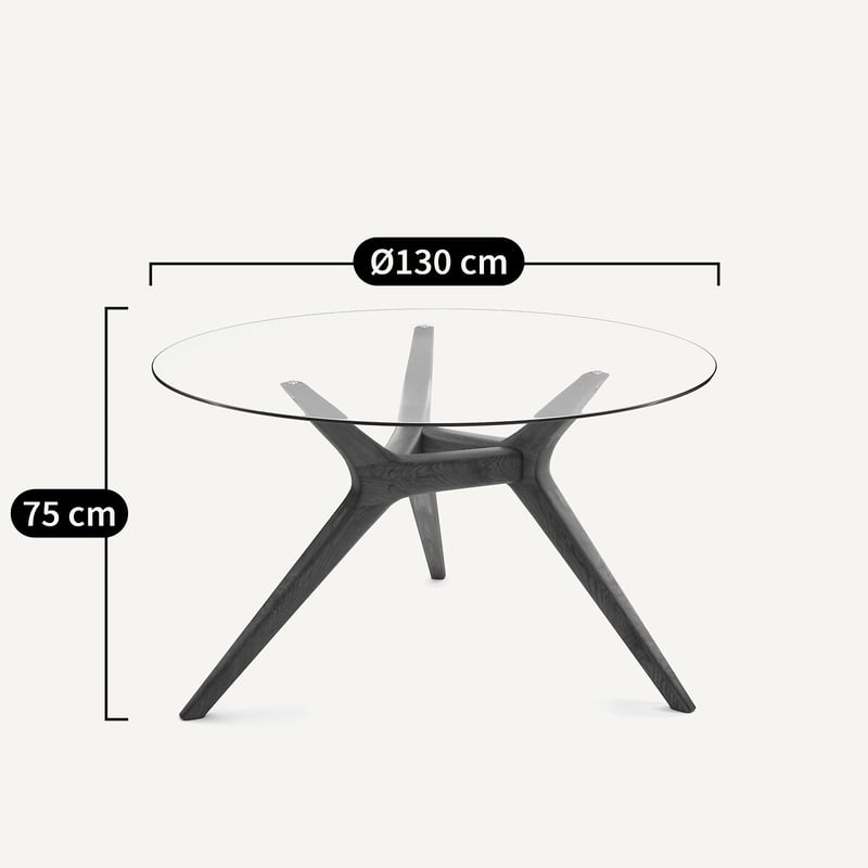 Maricielo Round Table 130 cm - AM.PM