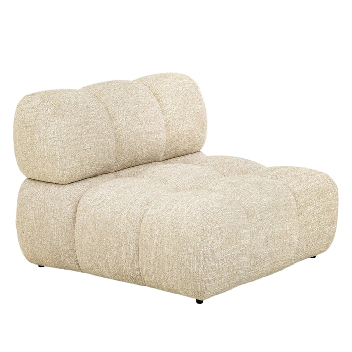 Chauffeuse tweed beige Waffle - NV GALLERY
