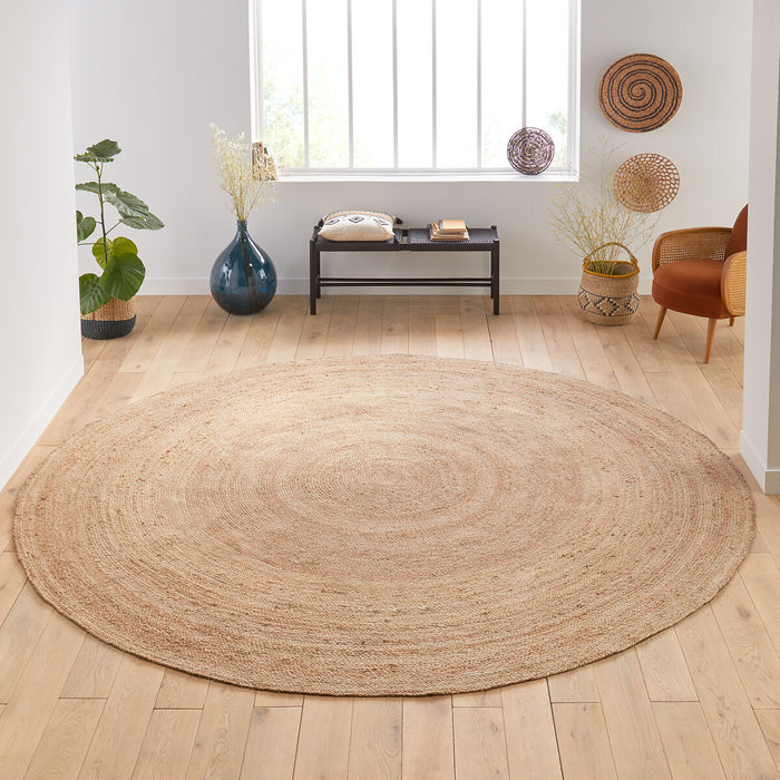 Tapis rond polypropylène Belzac
