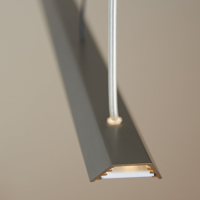 Suspension LED métal nickel satiné Filifi - AM.PM