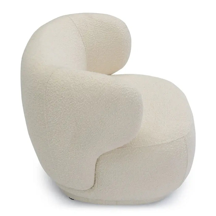 Fauteuil tissu bouclette Giulia - NV GALLERY