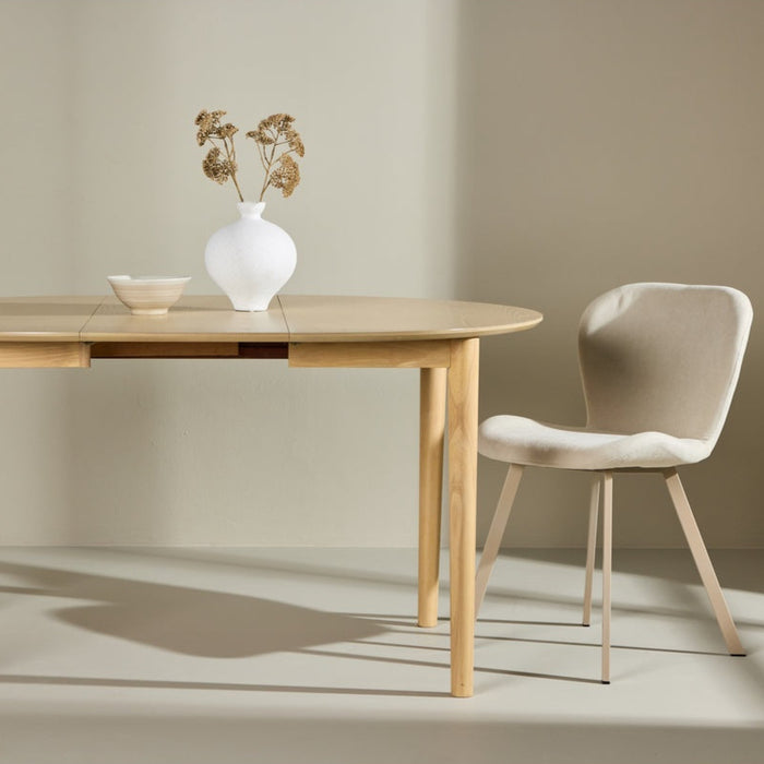 Table ronde extensible chêne GILA