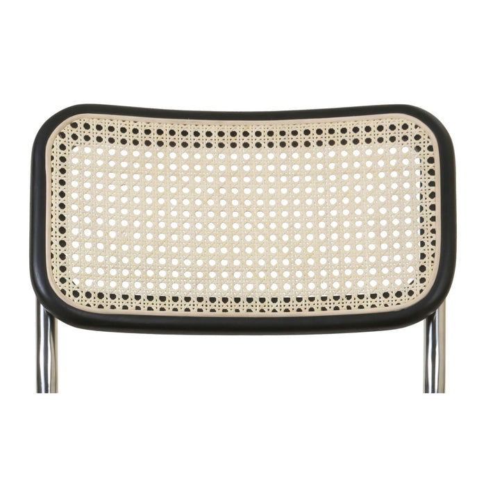 Chaise velours et acier Uberto - NV GALLERY