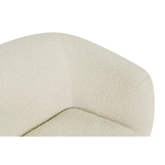 Fauteuil tissu bouclette Volta - NV GALLERY