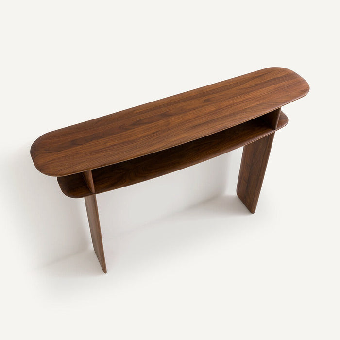 Iloss Walnut Console Table - AM.PM
