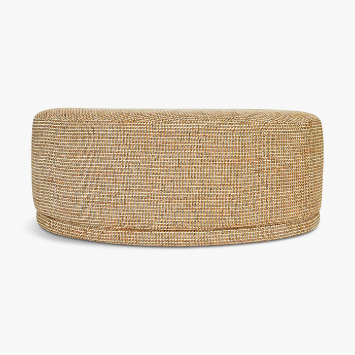 Banc Enzo Tweed jaune miami – vue trois-quarts