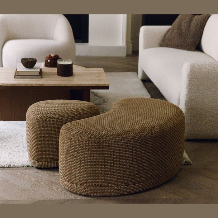 Banc Enzo Tweed jaune miami – mise en ambiance