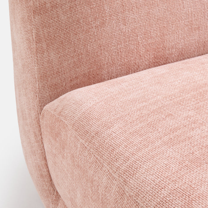 Olko Textured Fabric Armchair