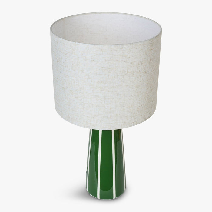 Lampe à poser céramique et lin Gian - NV GALLERY