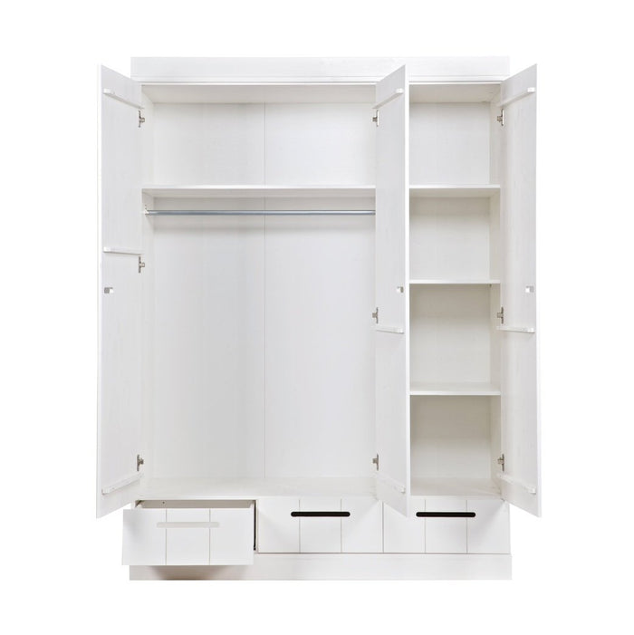 Armoire 3 portes pin Connect