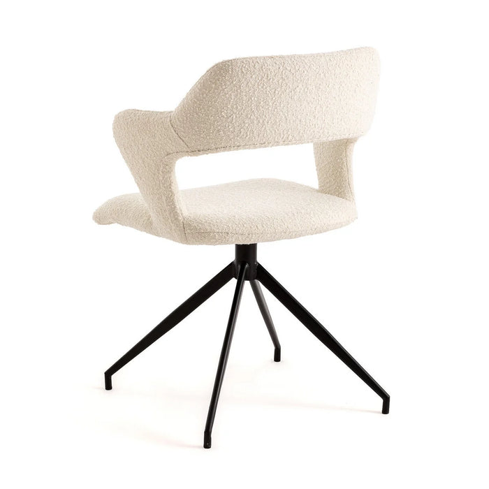 Chaise de bureau tissu bouclette Asyar - AM.PM