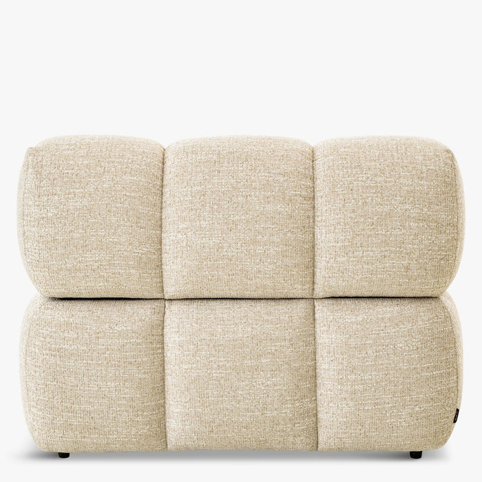 Chauffeuse tweed beige Waffle - NV GALLERY