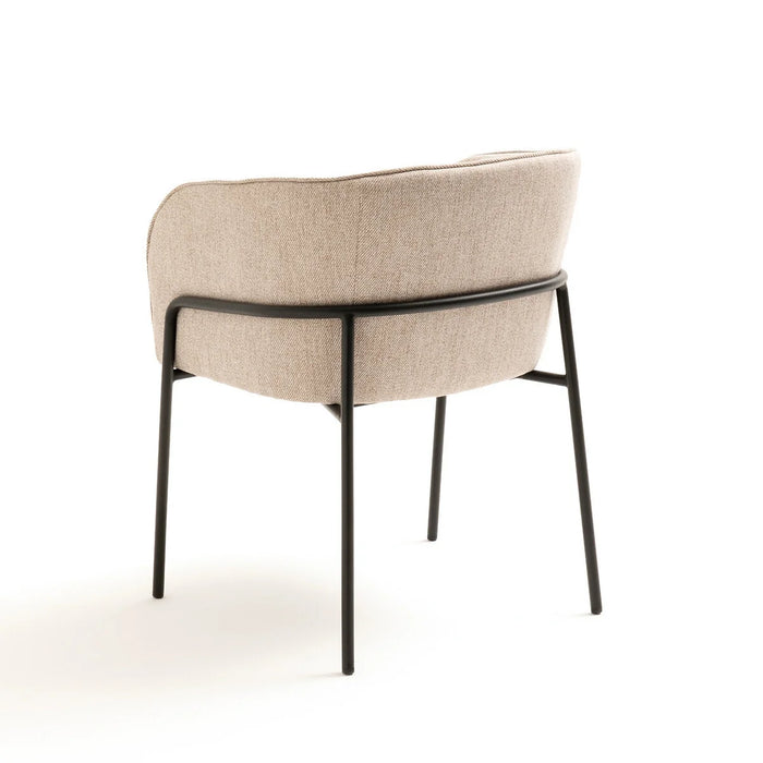 Chaise tissu et métal Laika