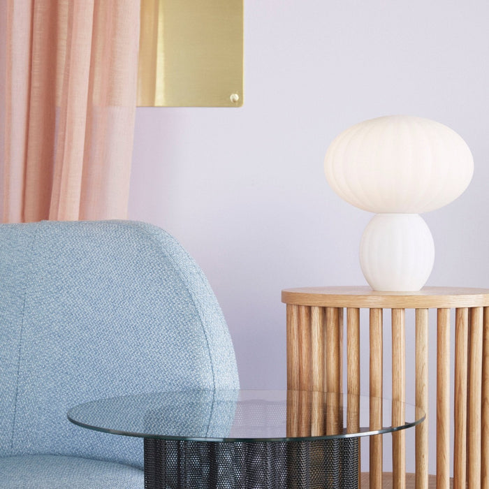 Lampe à poser verre Kumu