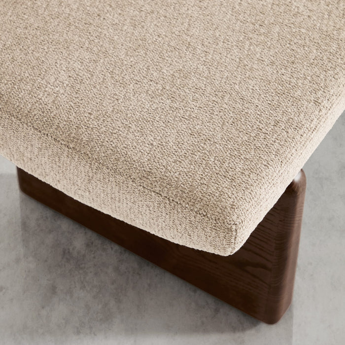 Banc Begur beige – mise en ambiance entrée