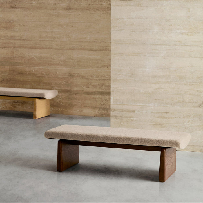 Banc Begur beige – mise en ambiance