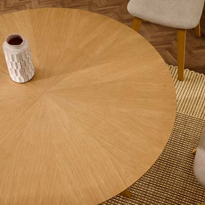 Table ronde chêne Meria