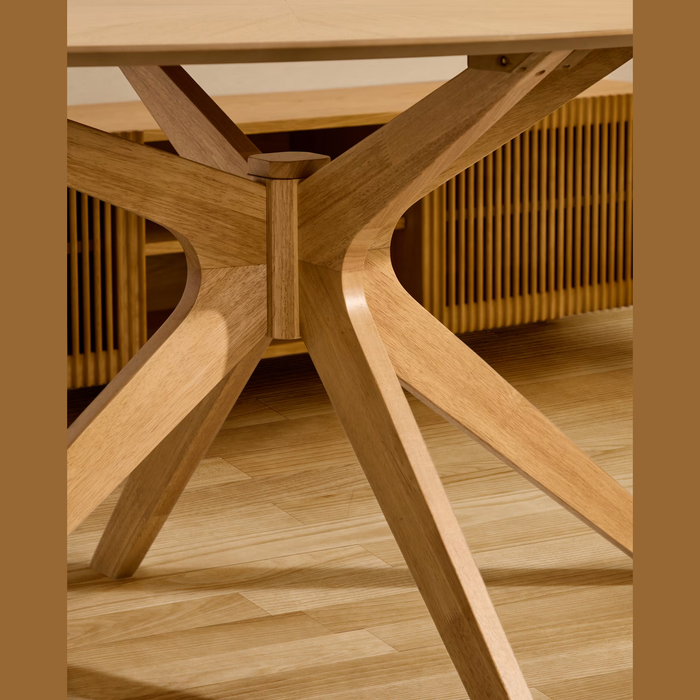 Table ovale chêne Meria