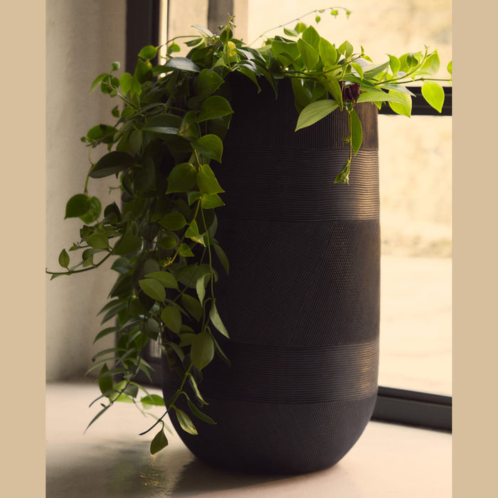Ensemble de 2 cache-pots Solsona – mise en ambiance intérieure