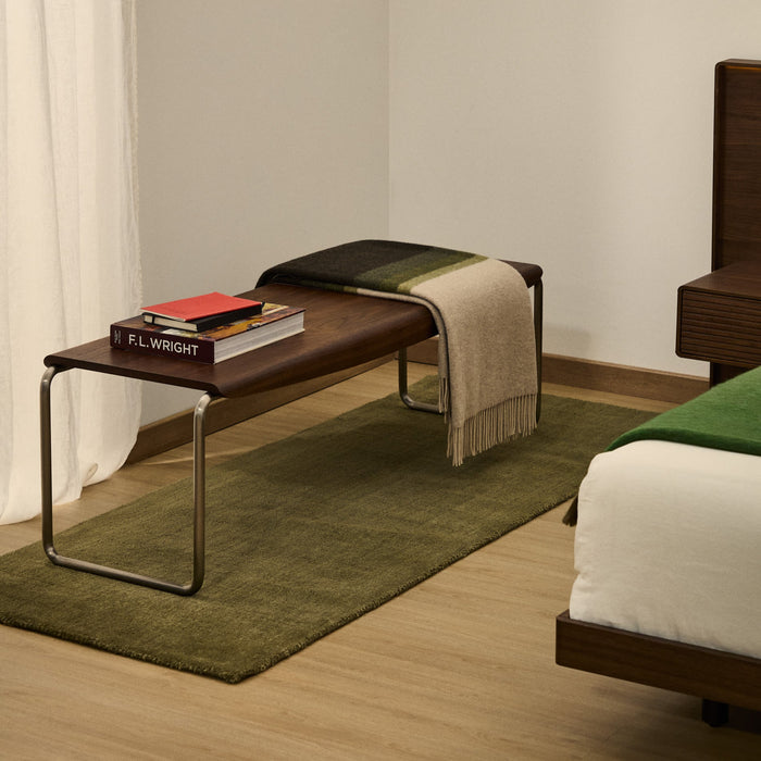 Tapis Cardona vert – vue d'ensemble en ambiance