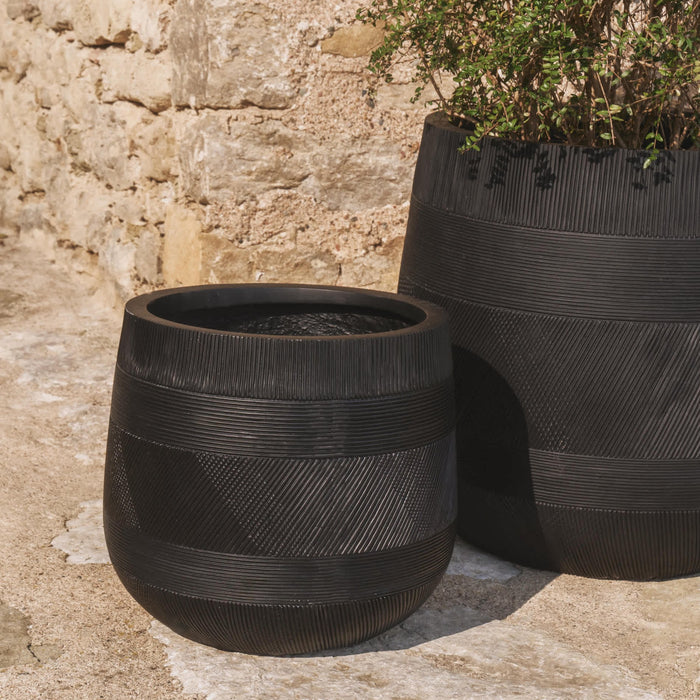 Ensemble de 2 cache-pots Fornells – mise en ambiance intérieure
