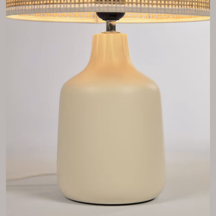 Lampe à poser céramique blanche Nerva